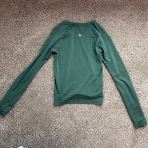 lululemon athletica Green Long Sleeve Top